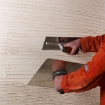 Image of K Rend HPX Base Coat being applied.