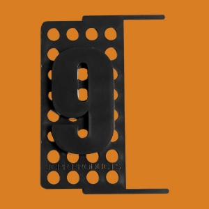 Picture of 9 - Black Number Bead 10mm