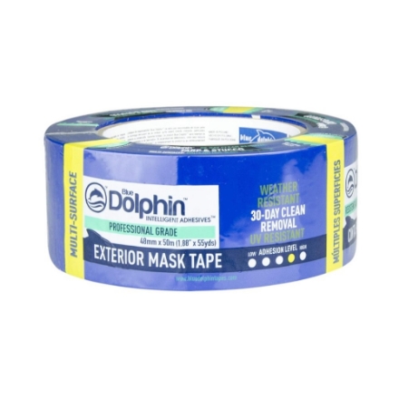 Picture of Blue Dolphin TARP & Stucco Tape (BLUE) 48mmx50m